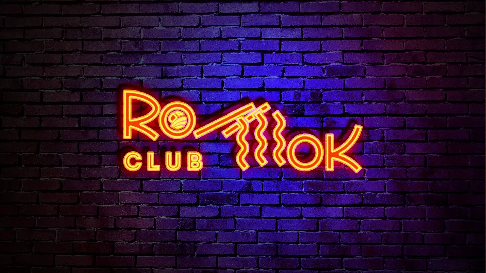 Разработка интерьерной вывески суши-бара «Roll Wok Club» в Грайвороне